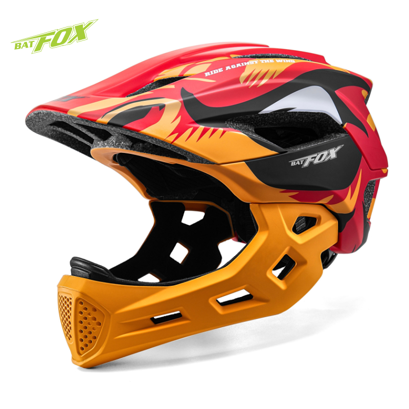 BATFOX Kids Full Face Bike Hel – Sports Equipment Stores recenzja i cena