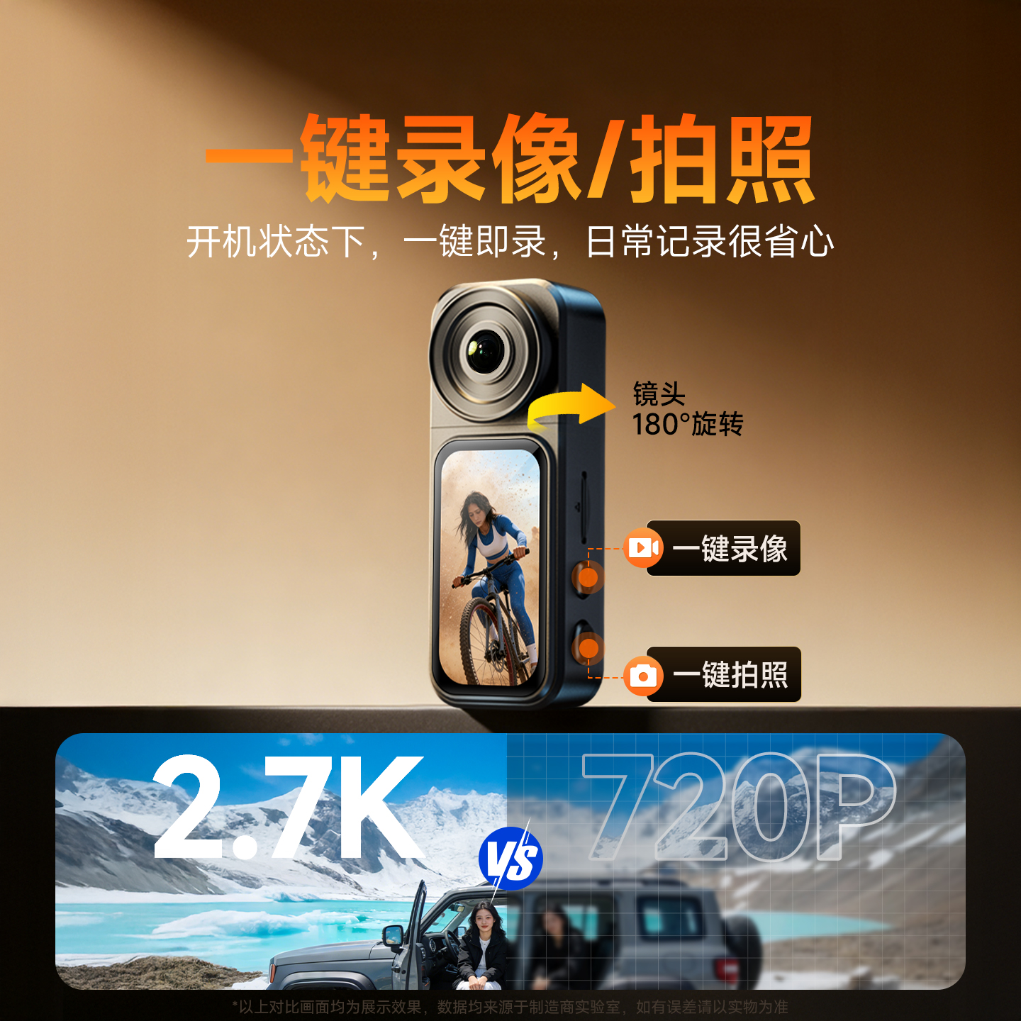 2.7K Pocket Action Camera, Equ – Sports Equipment In Chinese recenzja i cena