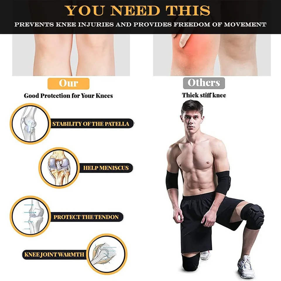 1 Pair Knee Pads, Anti-Slip Co – Volleyball Knee Pad recenzja i cena