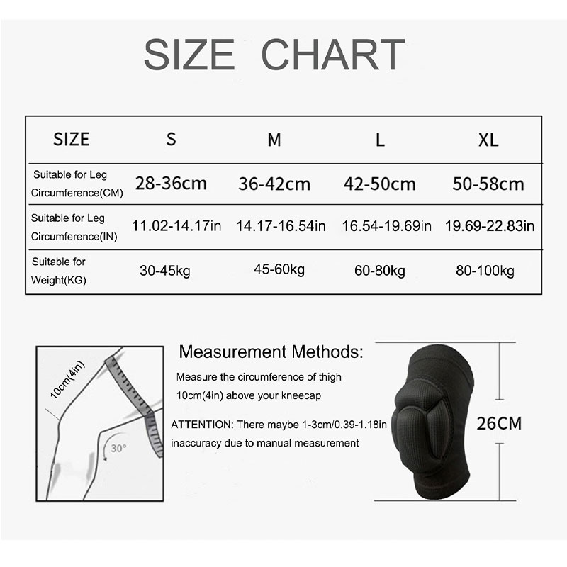1 Pair/2Pcs Thickening Knee Pa – Volleyball Knee Pad recenzja i cena