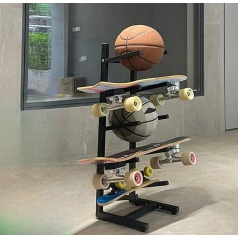 Skateboard Equipment Rack Inte – Sports Equipment Organizer recenzja i cena
