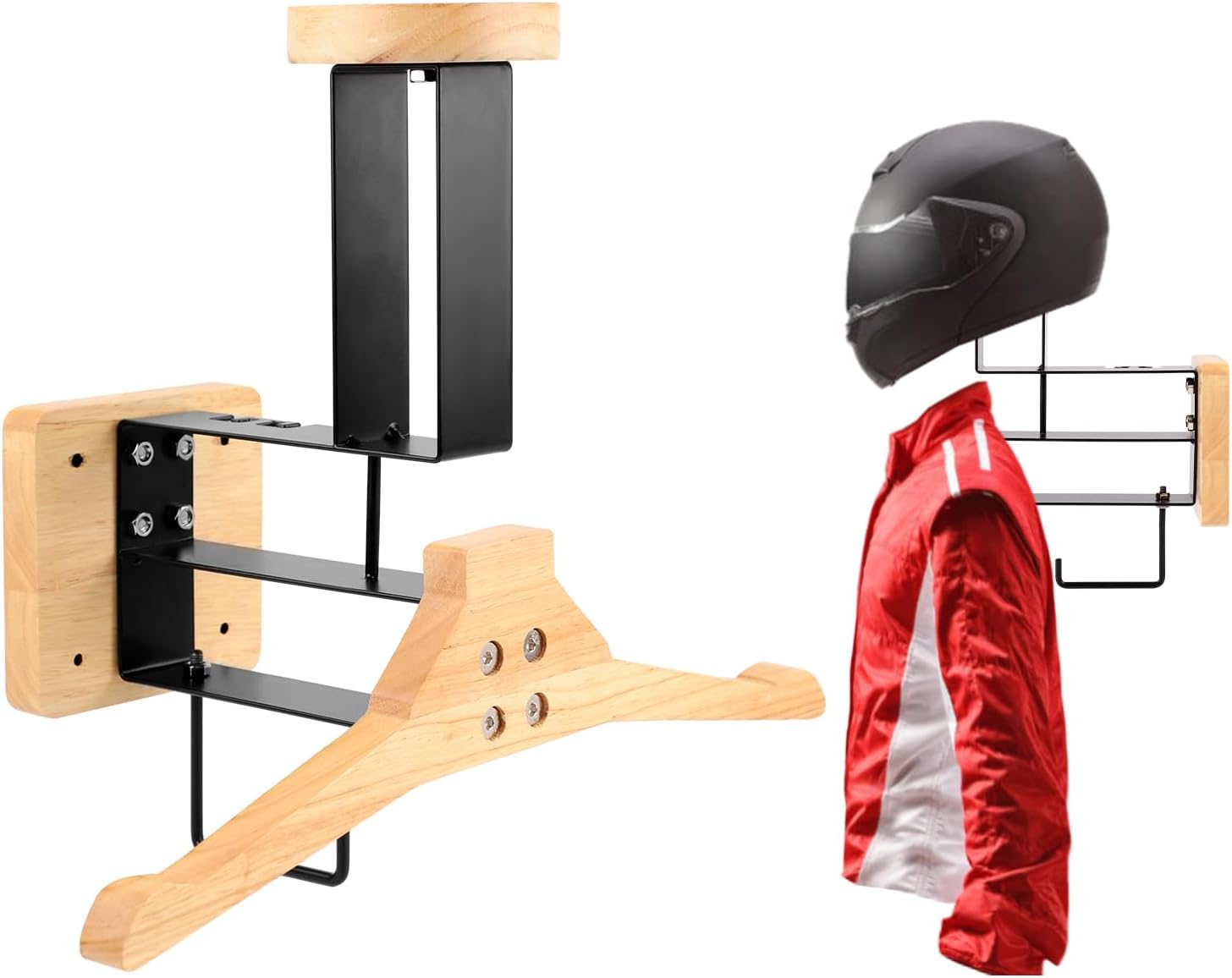 ​Motorcycle Helmet Holder Wall – Sports Equipment Organizer recenzja i cena