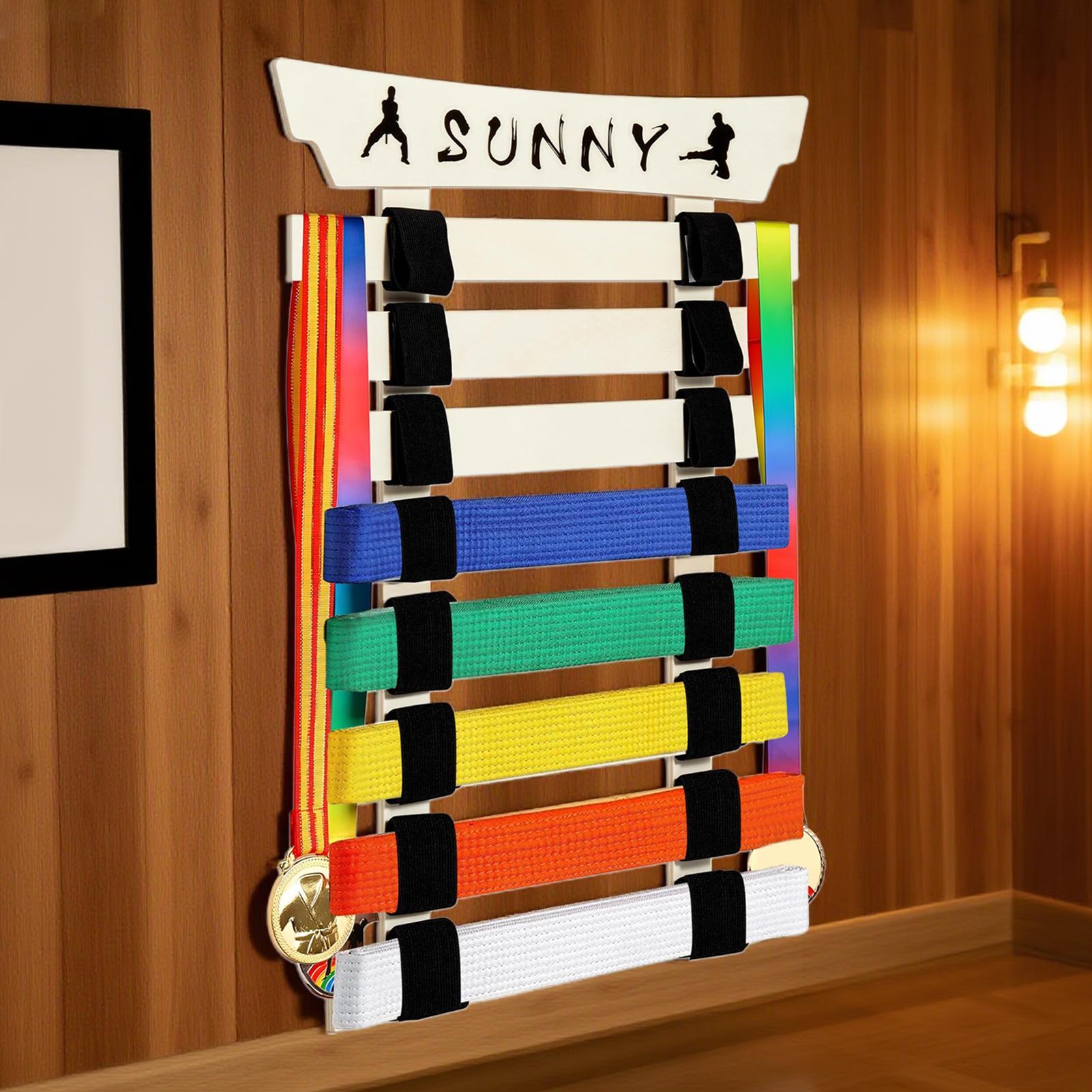 Karate Belt Rack Karate Belt O – Sports Equipment Organizer recenzja i cena
