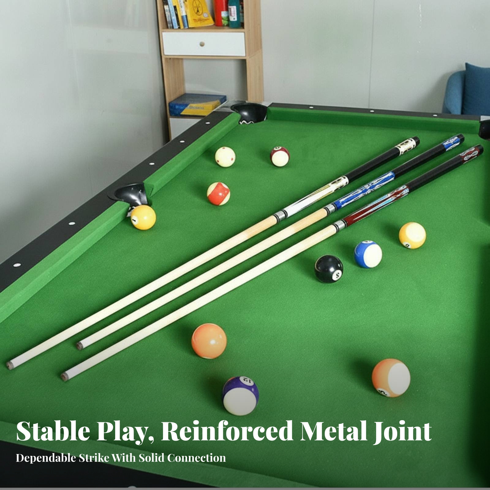 Two-Piece Pool Cue Textured Gr – Sports Equipment In Chinese recenzja i cena