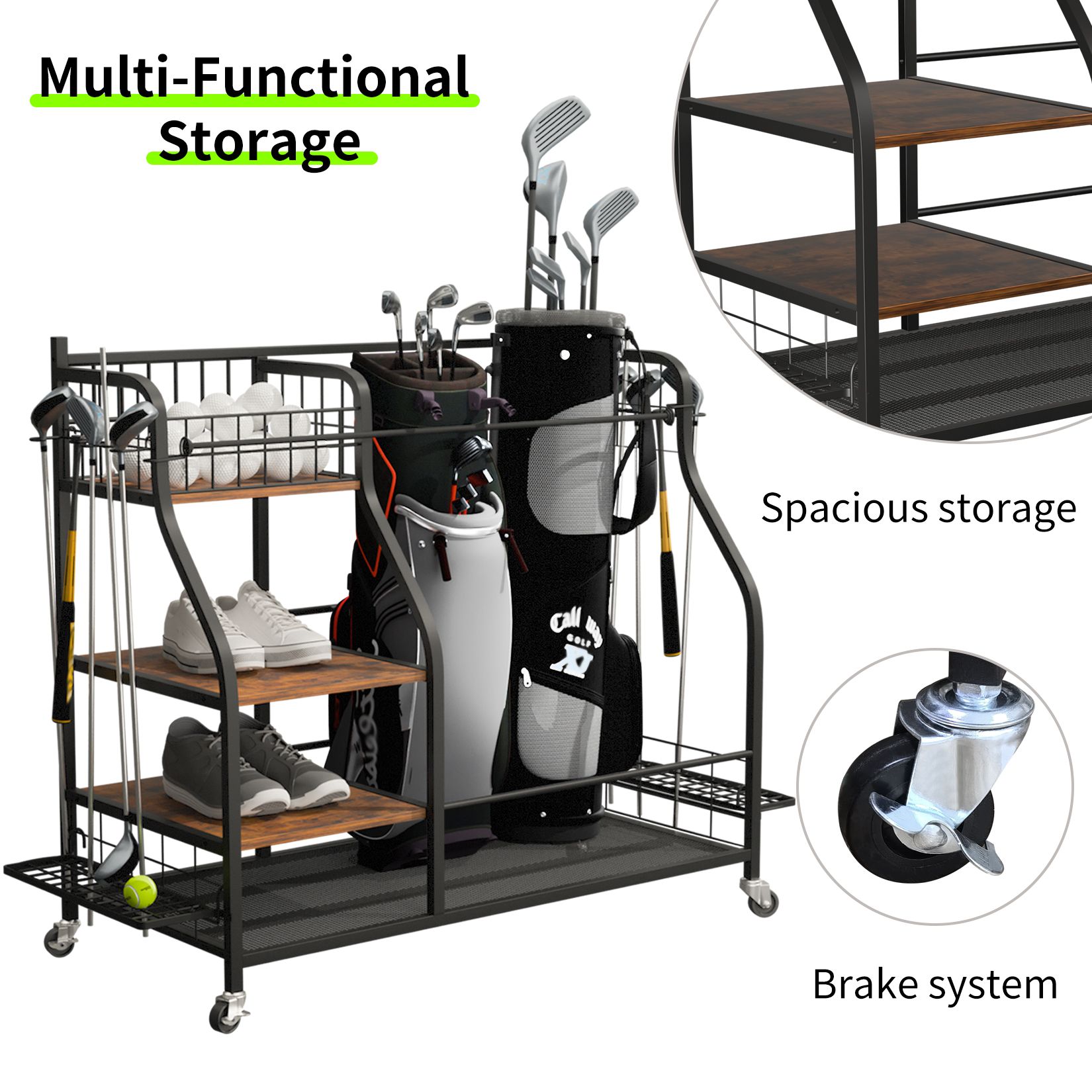 Multifunctional Rolling Golf B – Sports Equipment Organizer recenzja i cena
