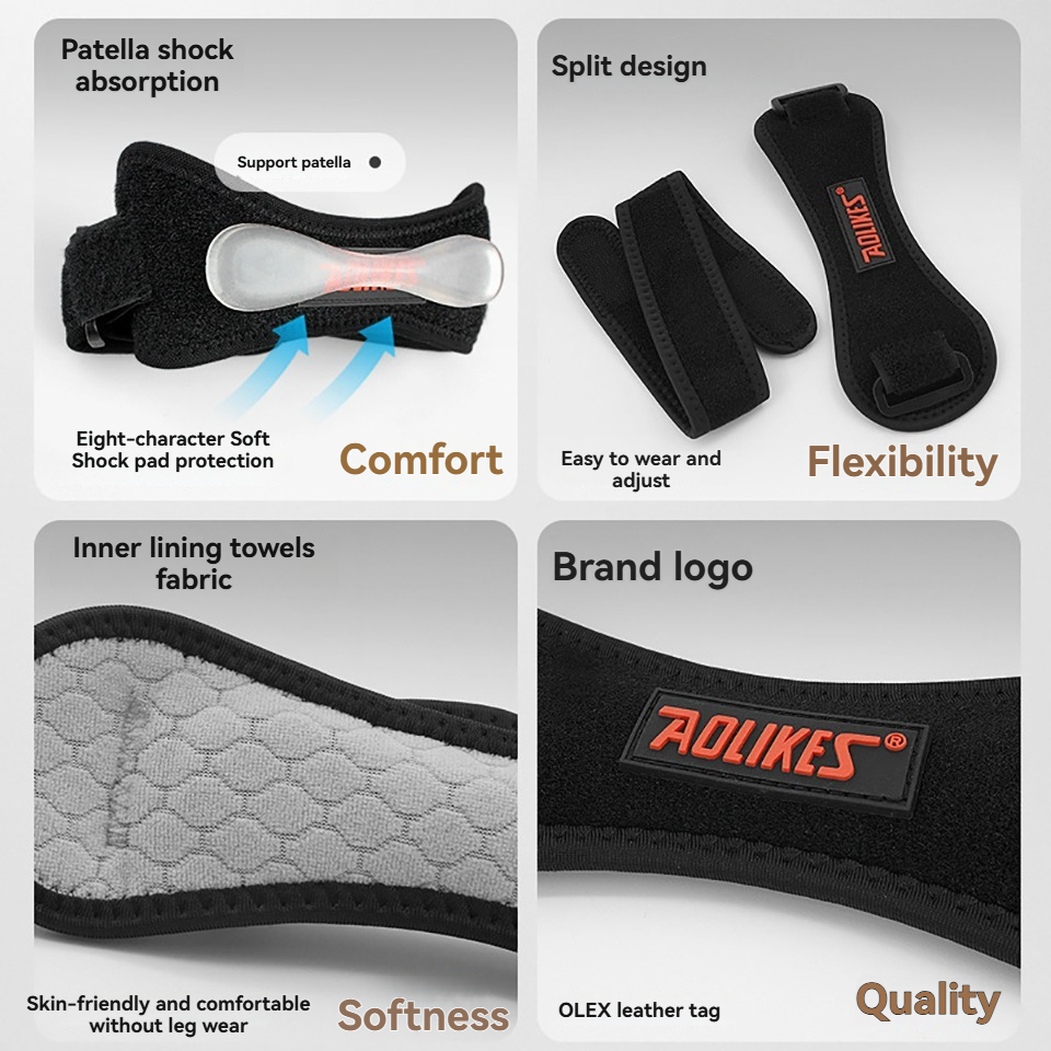 AOLIKES 1PCS Sports Patella Br – Volleyball Knee Pad recenzja i cena