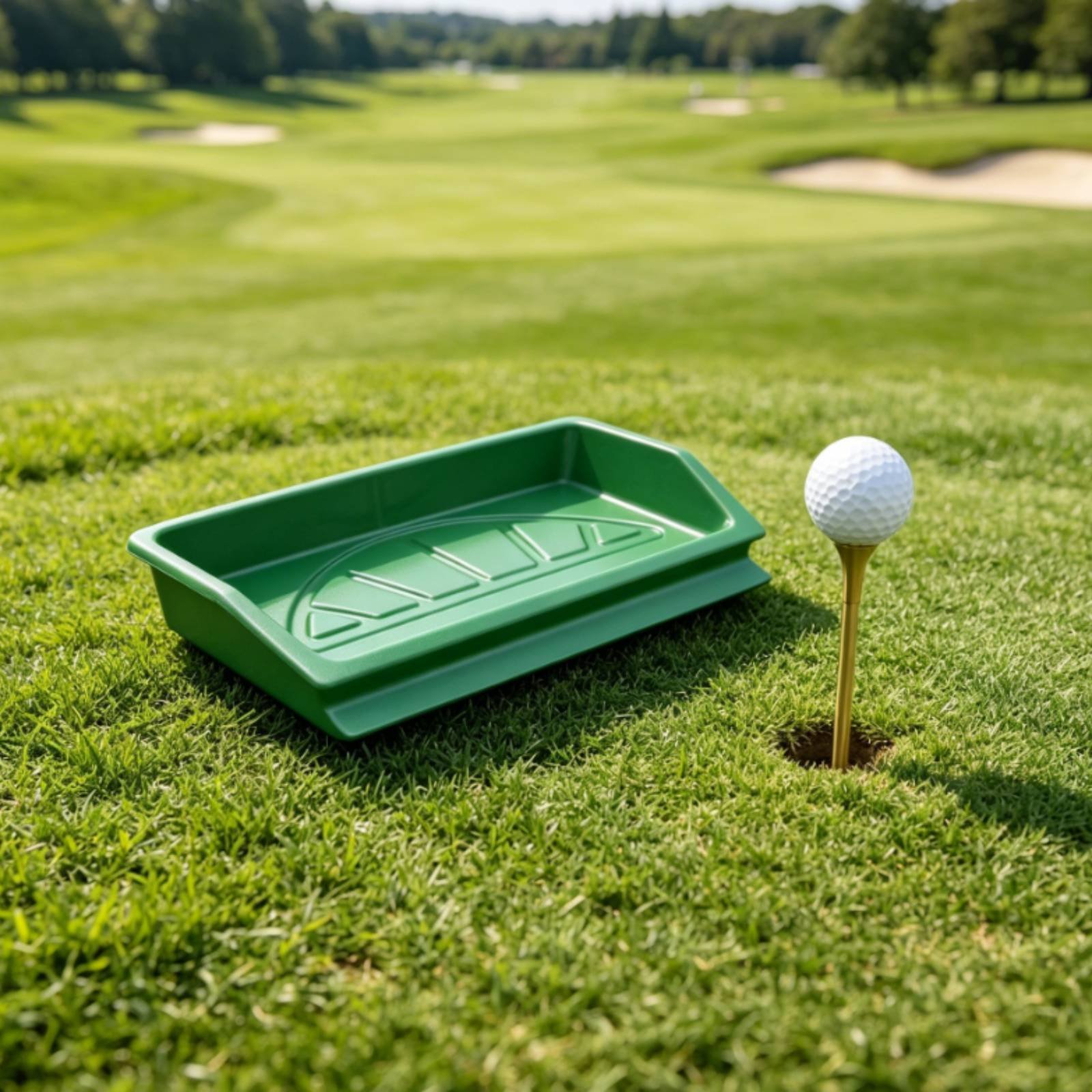 ABS Golf Tee Tray Sturdy Golf  – Sports Equipment Organizer recenzja i cena