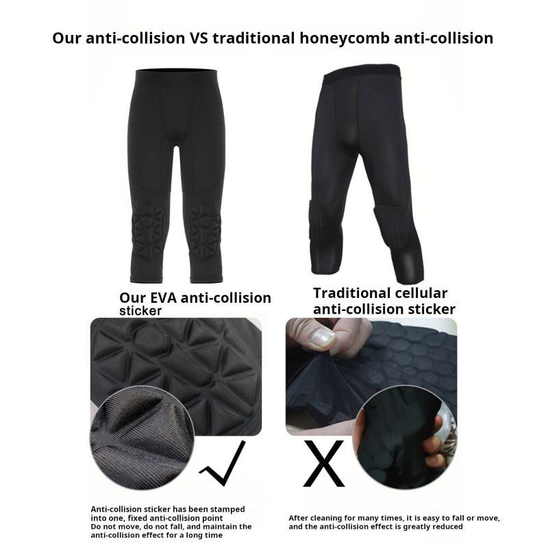 Youth Boys Capri Pants with Kn – Volleyball Knee Pad recenzja i cena