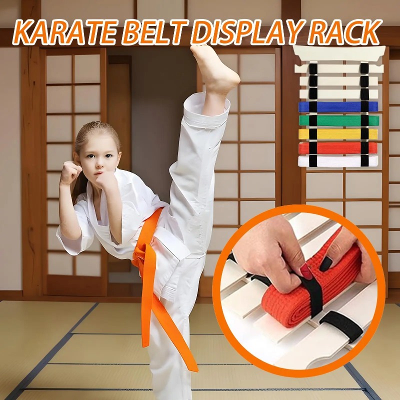 Martial Arts Belt Display Kara – Sports Equipment Organizer recenzja i cena