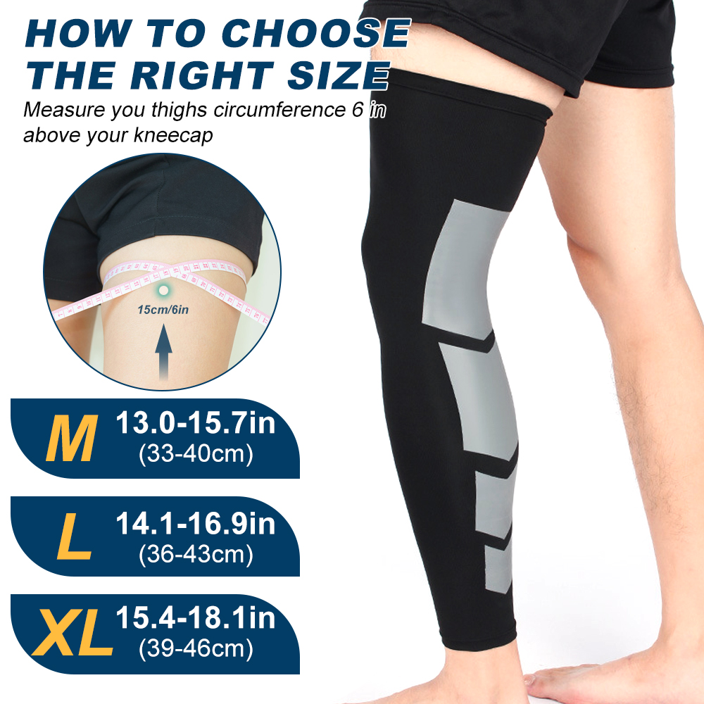 Leg Compression Sleeves, Full  – Volleyball Knee Pad recenzja i cena