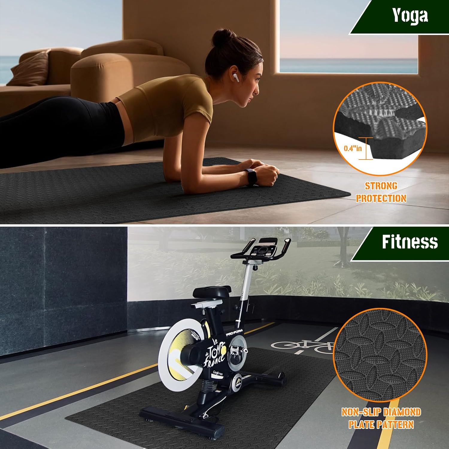 60cm EVA Foam Gym Floor Mats 8 – Sports Equipment Website recenzja i cena