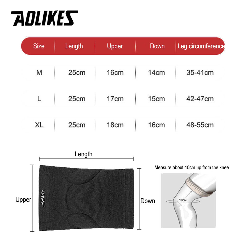 AOLIKES 1 Pair Sports Thickeni – Volleyball Knee Pad recenzja i cena
